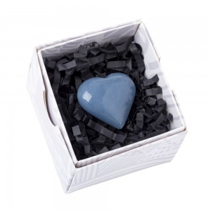 Καρδιά Αγγελίτη 3cm (Angelite)